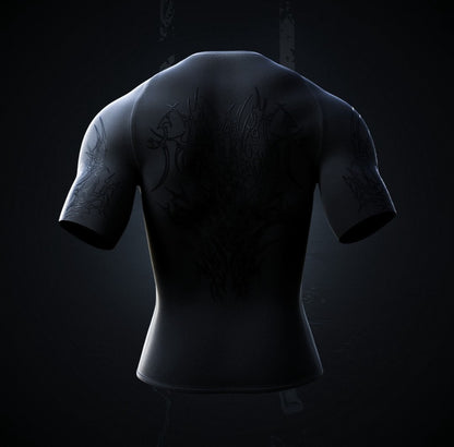 Red devil compressıon t-shirt