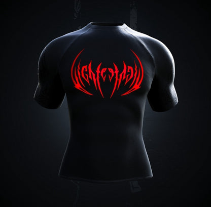 Red devil compressıon t-shirt