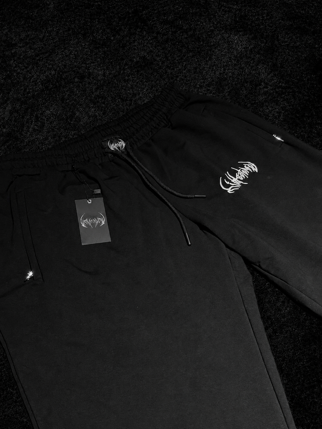 THE RETURN™ Void Mark Oversize Eşofman (Obsidyen)