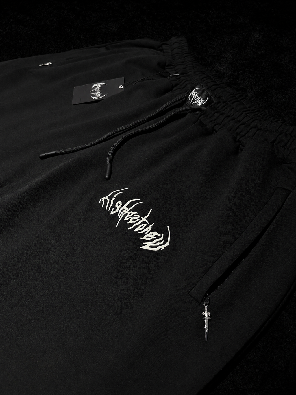 THE RETURN™ Void Mark Oversize Eşofman (Obsidyen)