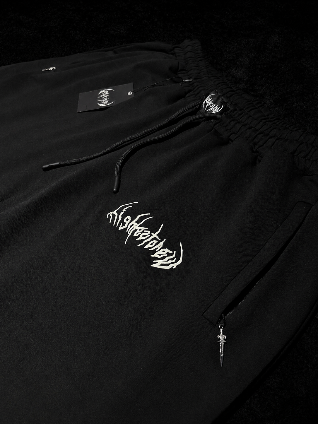 THE RETURN™ Void Mark Oversize Eşofman (Obsidyen)