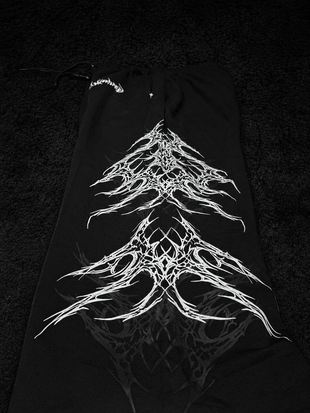 THE RETURN™ Void Mark Oversize Eşofman (Obsidyen)
