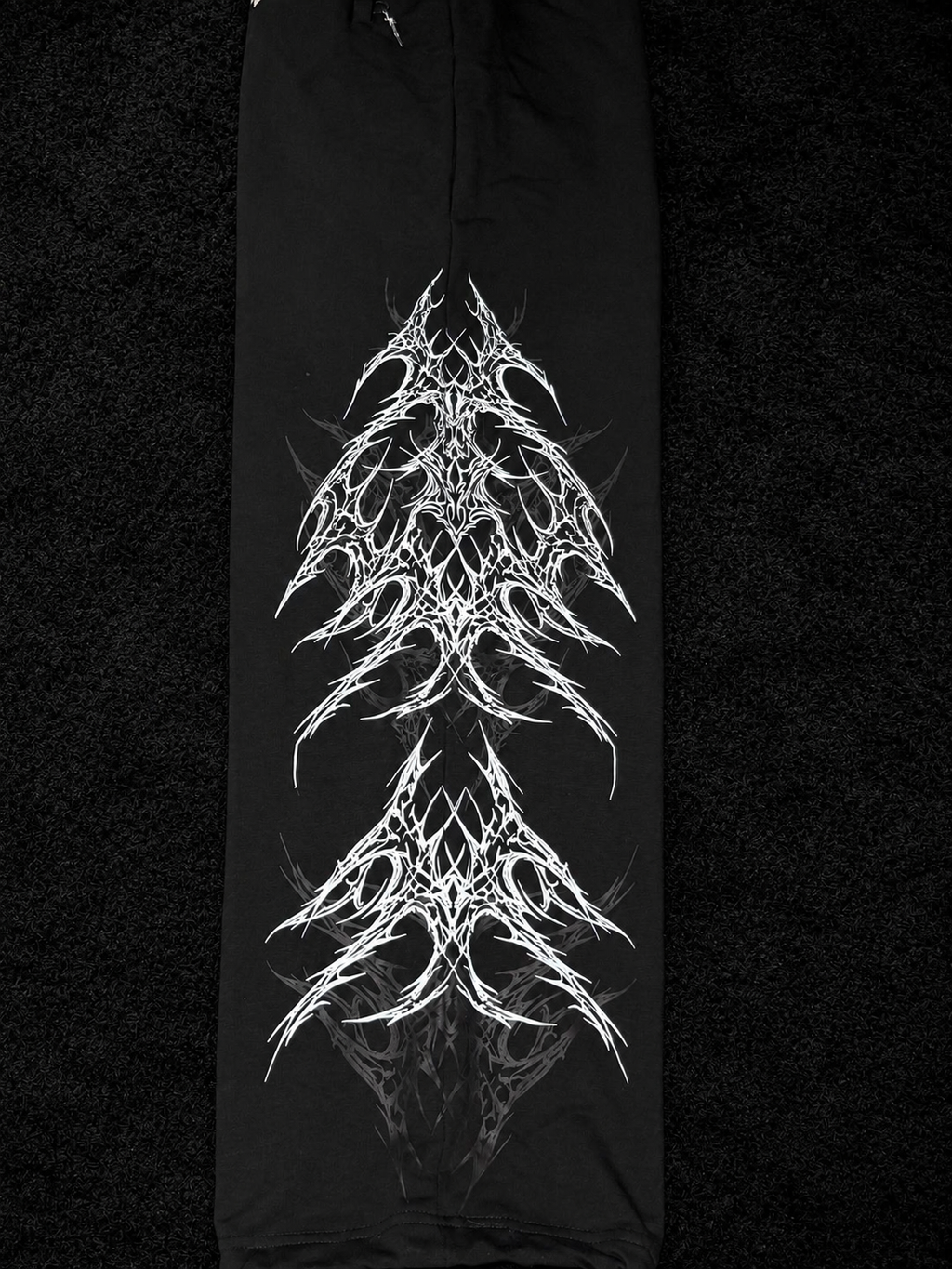 THE RETURN™ Void Mark Oversize Eşofman (Obsidyen)